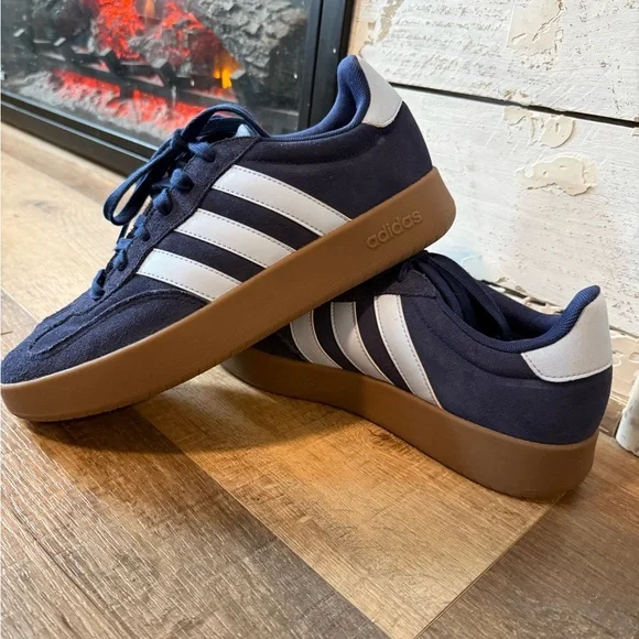 adidas Navy Blue Athletic Shoes - Picture 3 of 6